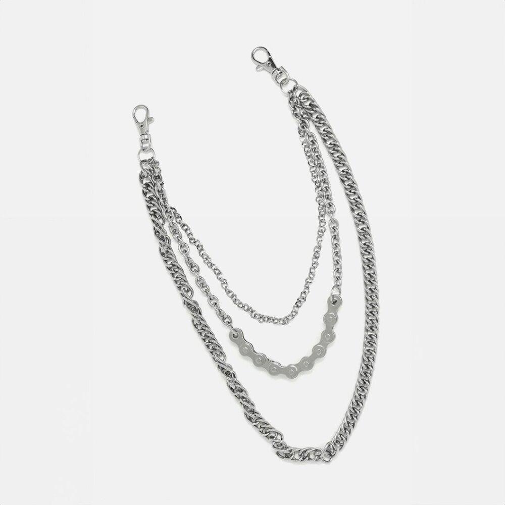 AKINGS Triple Pants Chain (Silver)